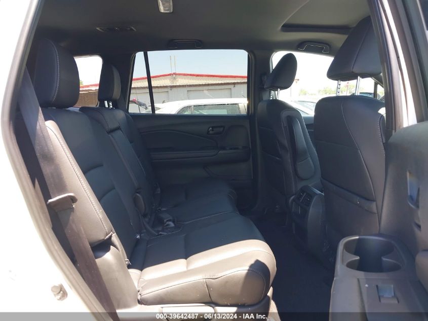 2022 Honda Passport Awd Ex-L VIN: 5FNYF8H58NB031814 Lot: 39642487