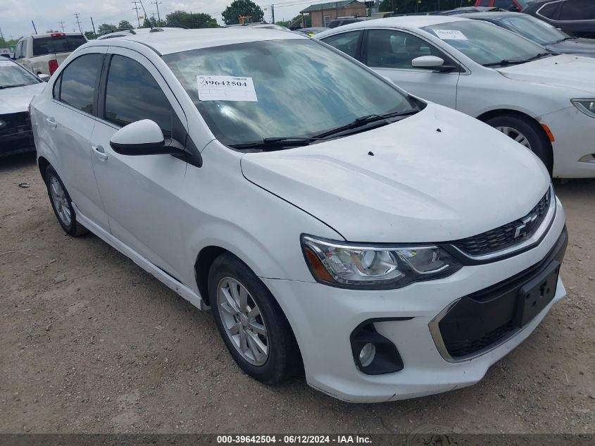 2019 Chevrolet Sonic Lt VIN: 1G1JD5SB0K4107896 Lot: 39642504