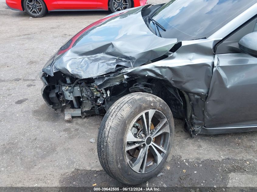 2022 Nissan Sentra Sv Xtronic Cvt VIN: 3N1AB8CV8NY289522 Lot: 39642505