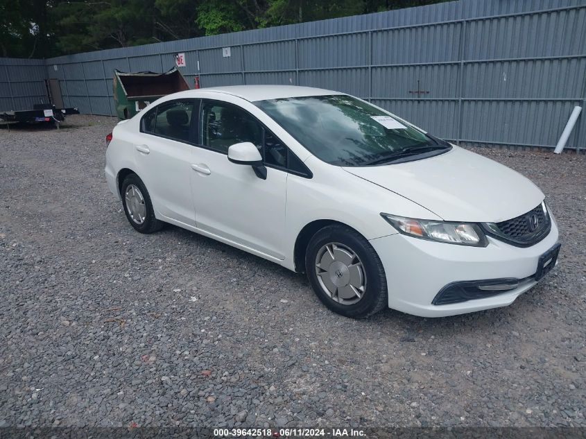 2013 Honda Civic Hf VIN: 2HGFB2F68DH548276 Lot: 39642518