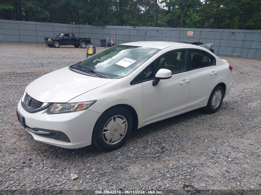 2013 Honda Civic Hf VIN: 2HGFB2F68DH548276 Lot: 39642518