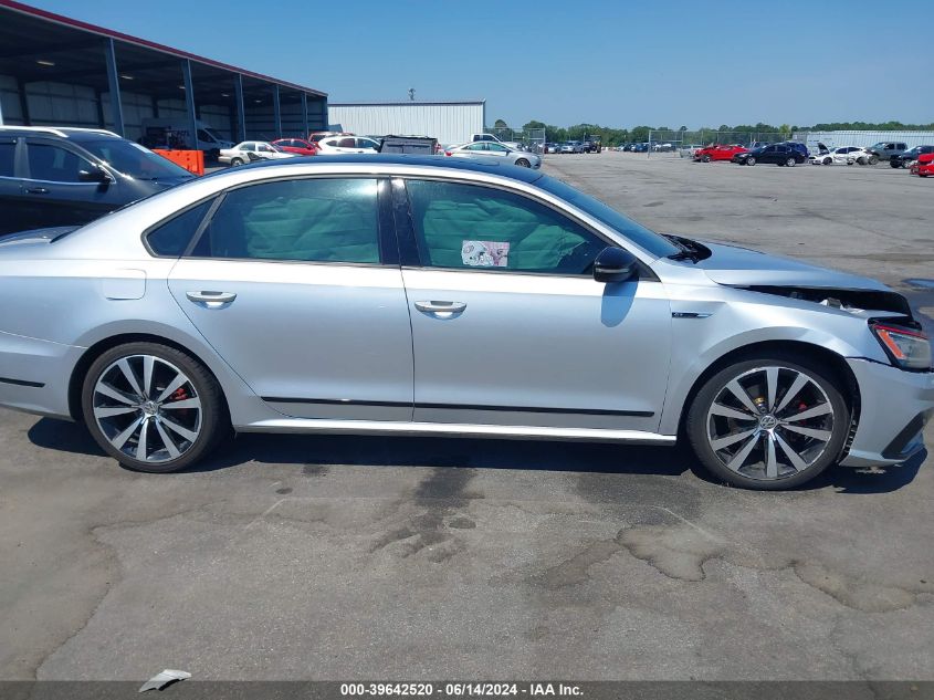 1VWJM78A30JC04731 2018 Volkswagen Passat 3.6L V6 Gt