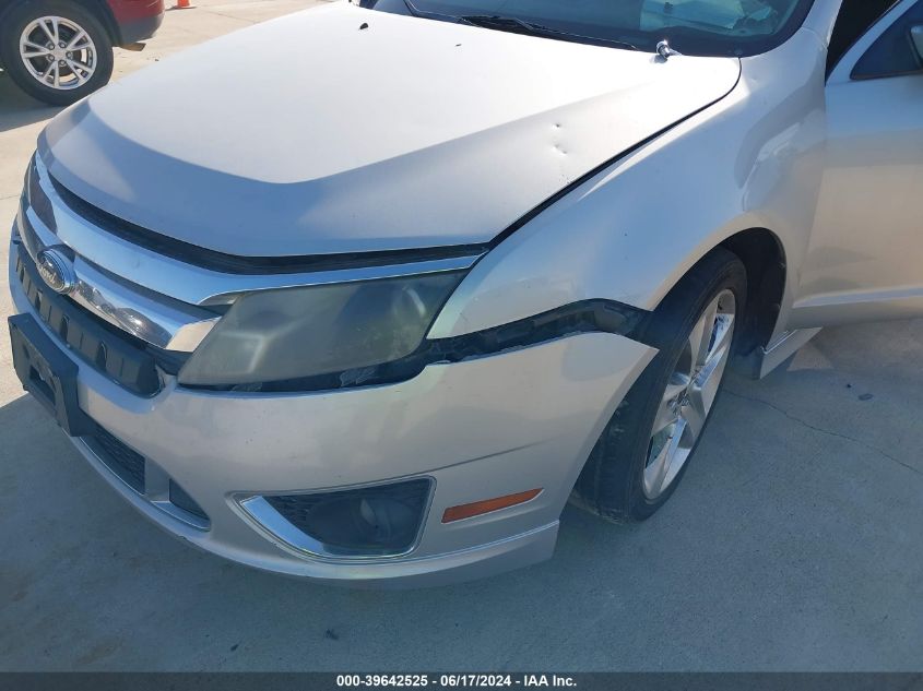 2010 Ford Fusion Sport VIN: 3FAHP0KC2AR121402 Lot: 39642525