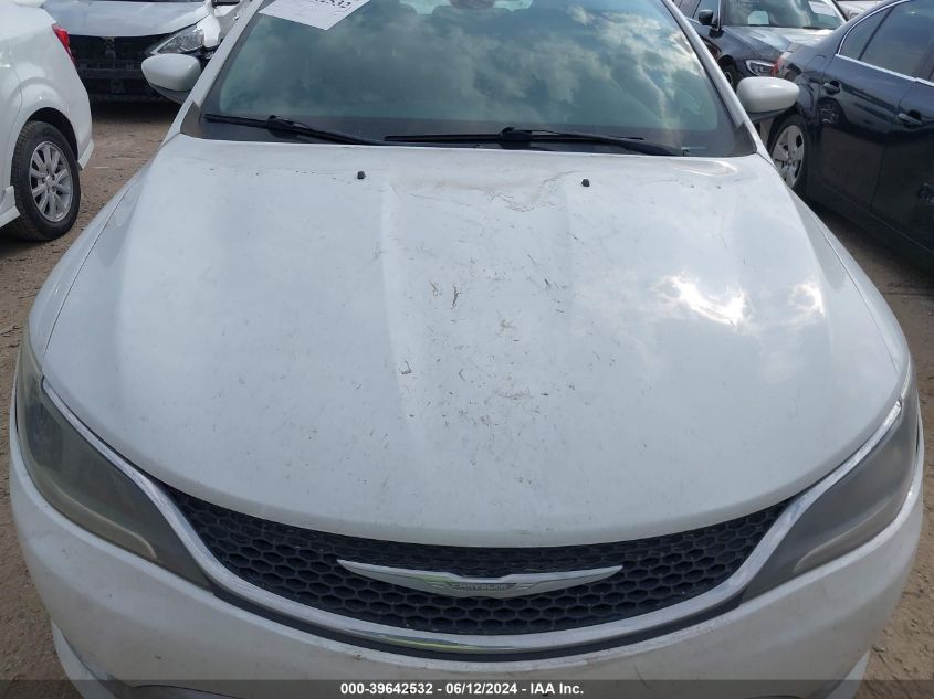 2015 Chrysler 200 Limited VIN: 1C3CCCAB0FN538980 Lot: 39642532