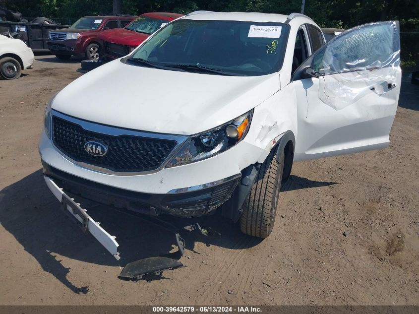 2015 Kia Sportage Lx VIN: KNDPB3AC1F7738666 Lot: 39642579