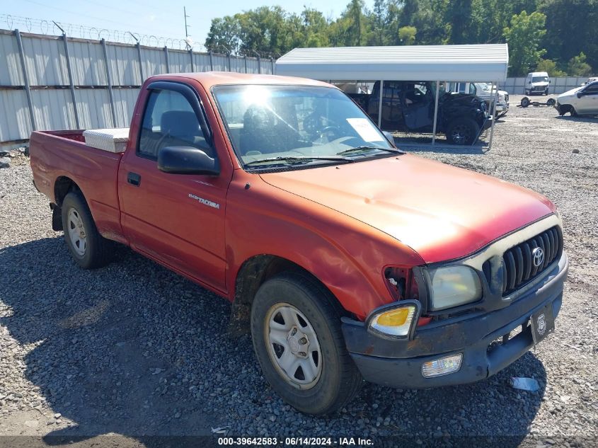 2002 Toyota Tacoma VIN: 5TENL42NX2Z056477 Lot: 39642583