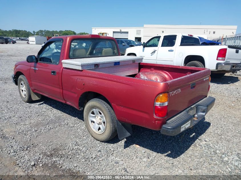 2002 Toyota Tacoma VIN: 5TENL42NX2Z056477 Lot: 39642583