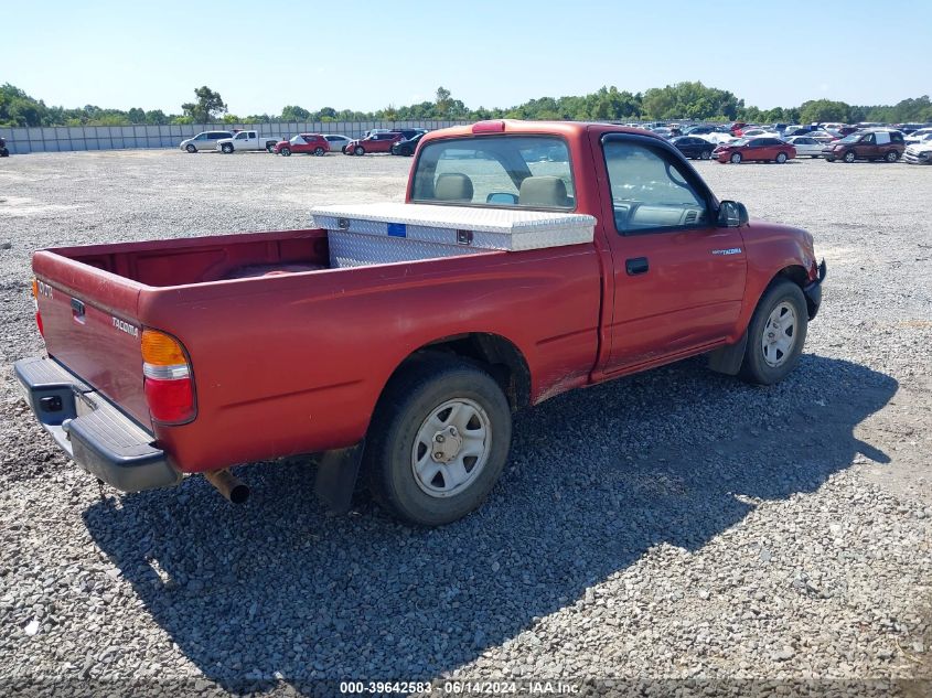 2002 Toyota Tacoma VIN: 5TENL42NX2Z056477 Lot: 39642583