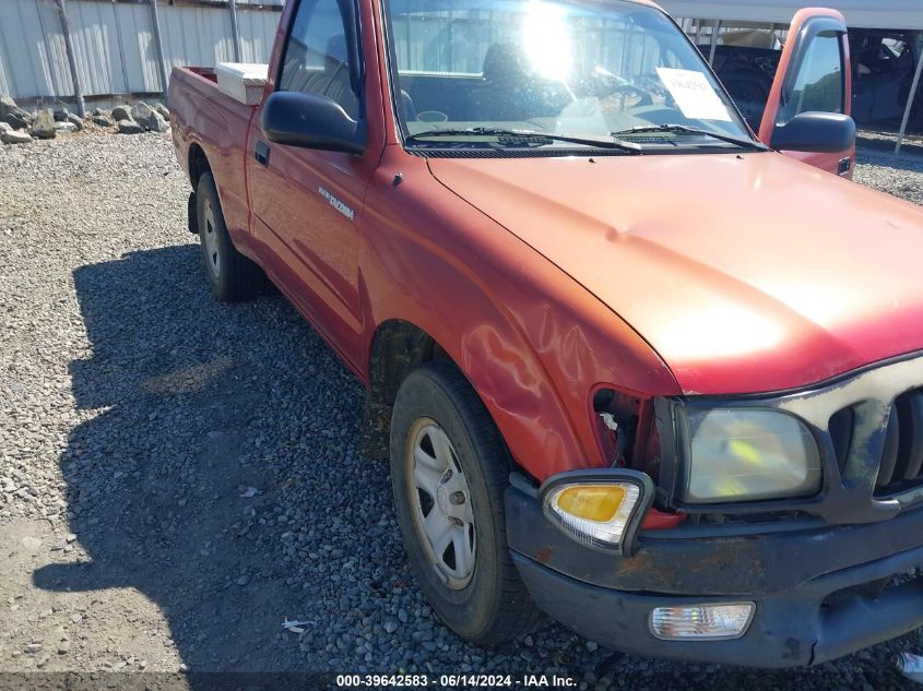 2002 Toyota Tacoma VIN: 5TENL42NX2Z056477 Lot: 39642583