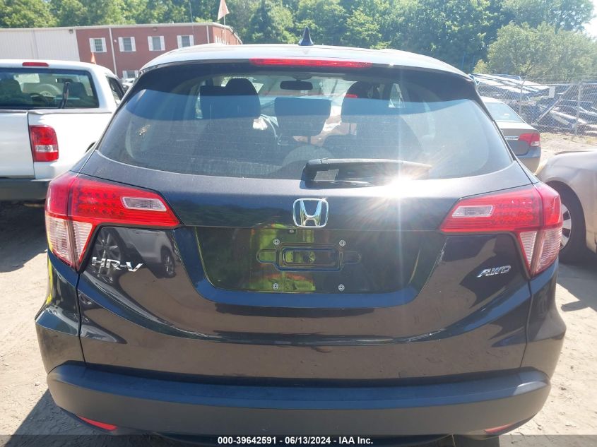 2018 Honda Hr-V Lx VIN: 3CZRU6H35JG705994 Lot: 39642591