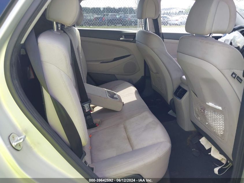 2017 Hyundai Tucson Sport VIN: KM8J3CA22HU582633 Lot: 39642592