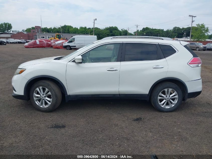 2015 Nissan Rogue S/Sl/Sv VIN: 5N1AT2MT5FT884614 Lot: 39642600