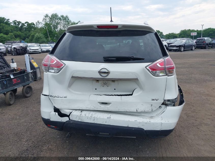 2015 Nissan Rogue S/Sl/Sv VIN: 5N1AT2MT5FT884614 Lot: 39642600