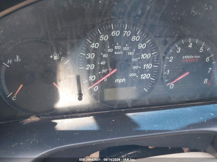 2002 Mazda Mpv Es/Lx VIN: JM3LW28A720327509 Lot: 39642601