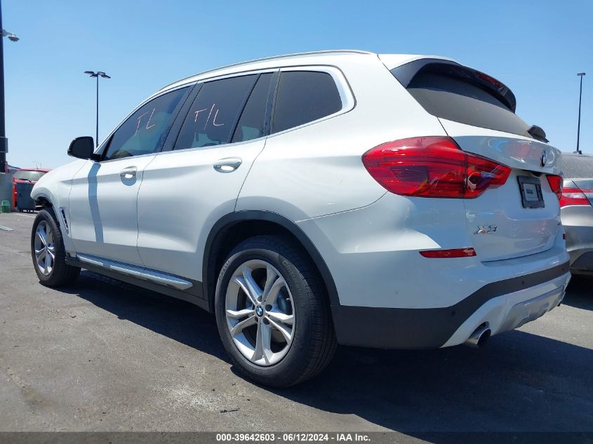 2019 BMW X3 Sdrive30I VIN: 5UXTR7C52KLF27320 Lot: 39642603