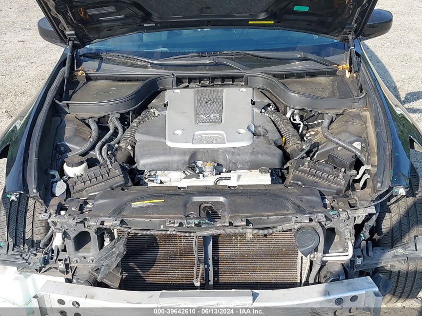 2012 Infiniti G25X VIN: JN1DV6AR2CM862431 Lot: 39642610