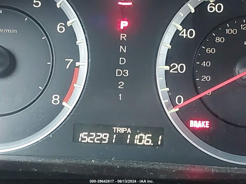 2011 Honda Accord 2.4 Ex-L VIN: 1HGCP2F85BA140531 Lot: 39642617