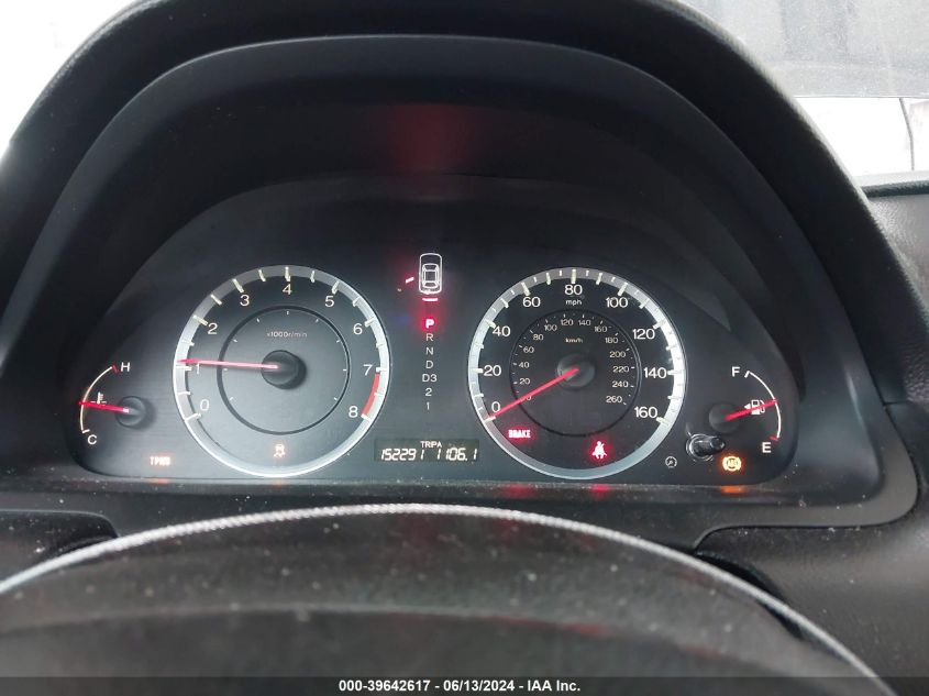 2011 Honda Accord 2.4 Ex-L VIN: 1HGCP2F85BA140531 Lot: 39642617