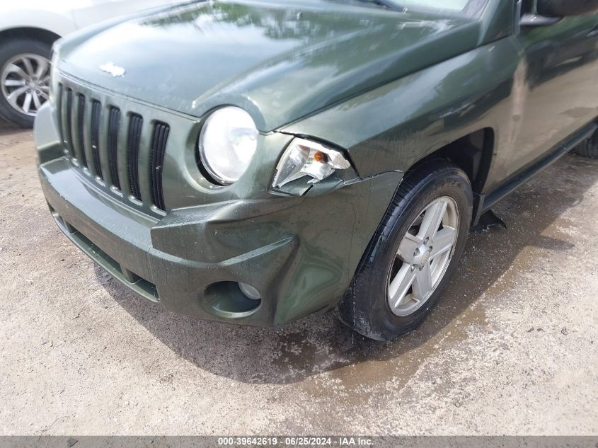 2007 Jeep Compass VIN: 1J8FT47047D298837 Lot: 39642619