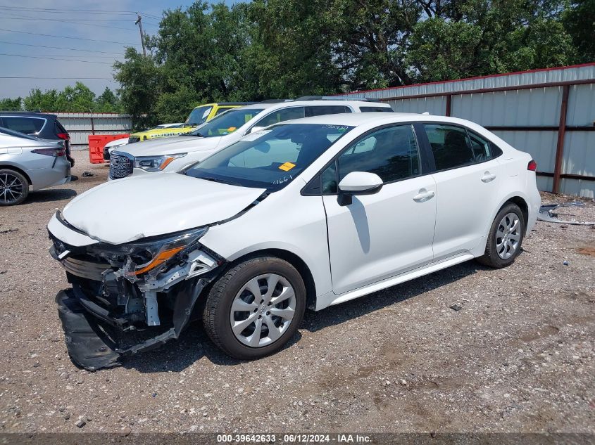 2022 TOYOTA COROLLA LE - 5YFEPMAE8NP344661