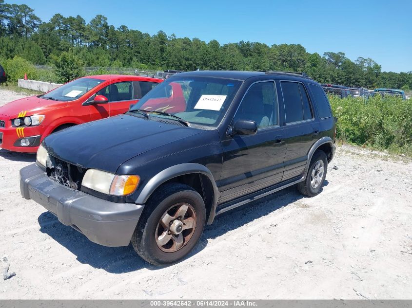 2001 Kia Sportage Ex/Limited VIN: KNDJA723715696619 Lot: 39642642