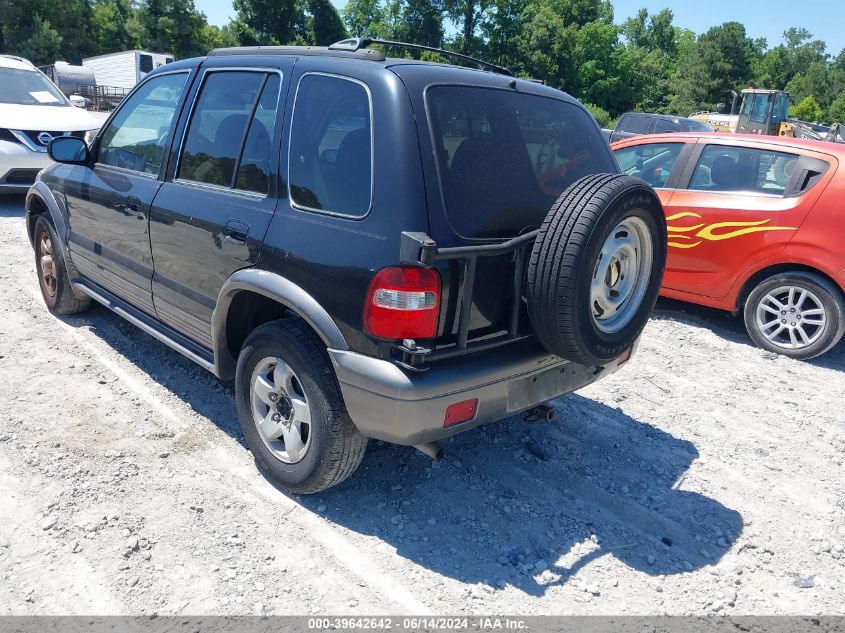 2001 Kia Sportage Ex/Limited VIN: KNDJA723715696619 Lot: 39642642