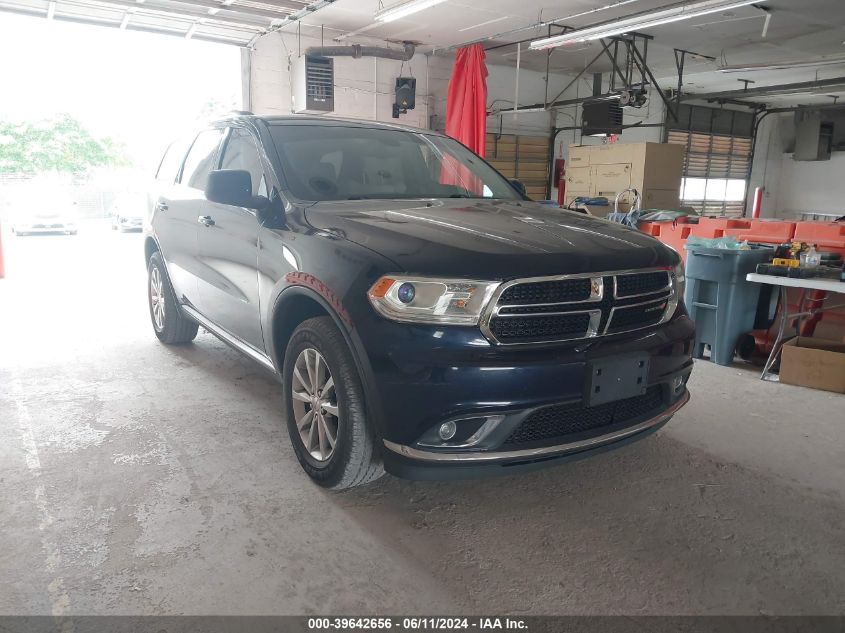 2016 Dodge Durango Sxt VIN: 1C4RDJAG3GC419580 Lot: 39642656