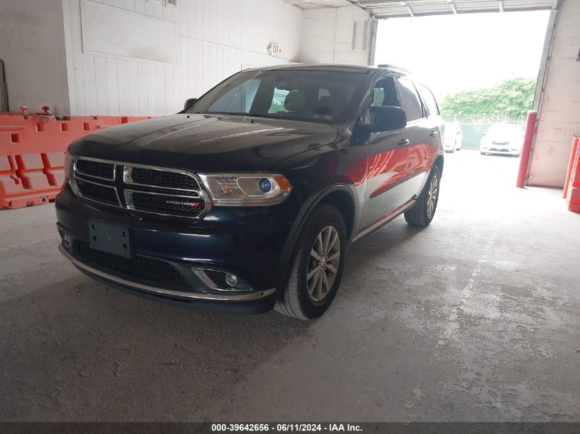 2016 Dodge Durango Sxt VIN: 1C4RDJAG3GC419580 Lot: 39642656