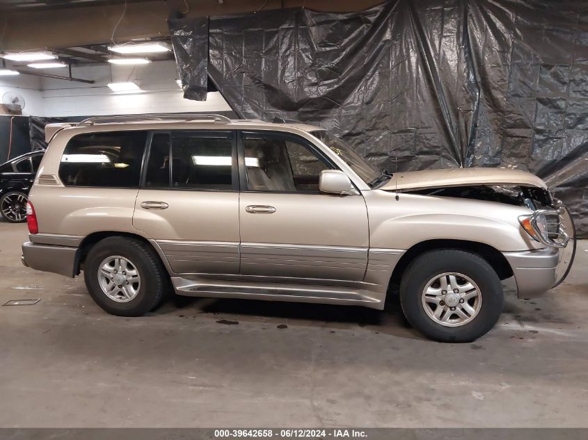 2000 Lexus Lx 470 VIN: JT6HT00W8Y0103958 Lot: 39642658