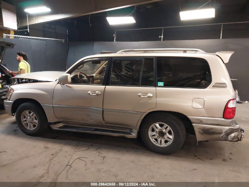 2000 Lexus Lx 470 VIN: JT6HT00W8Y0103958 Lot: 39642658