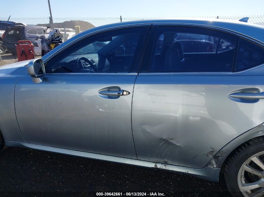 2007 Lexus Is 250 VIN: JTHBK262972046138 Lot: 39642661