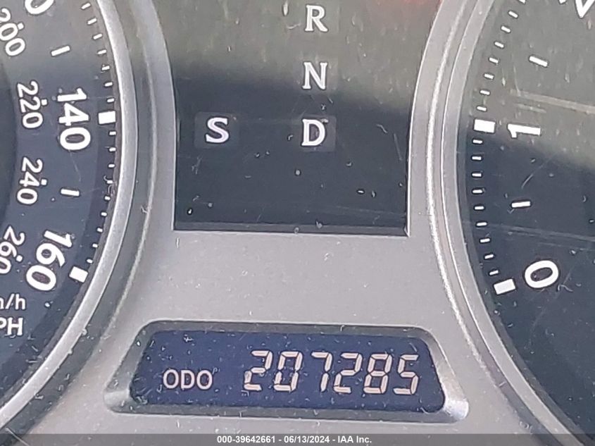 2007 Lexus Is 250 VIN: JTHBK262972046138 Lot: 39642661