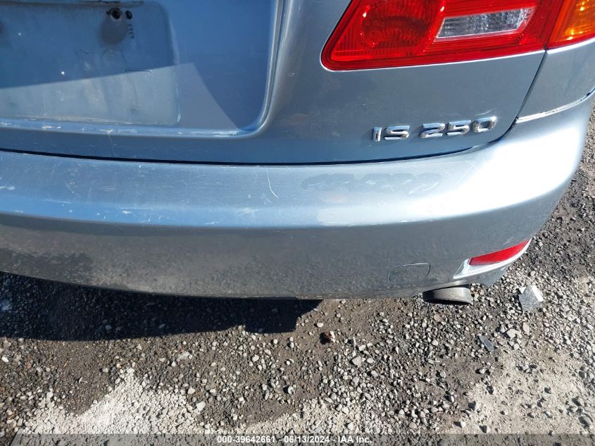 2007 Lexus Is 250 VIN: JTHBK262972046138 Lot: 39642661
