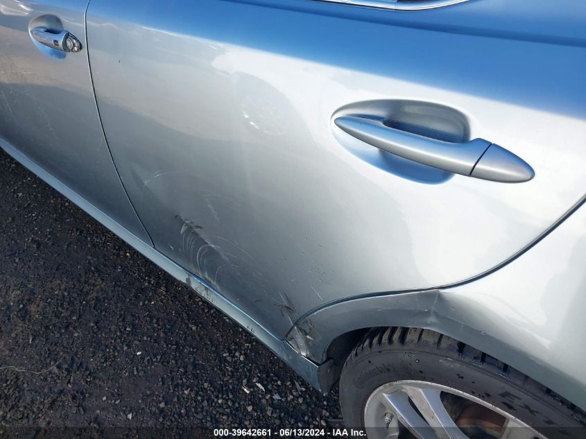 2007 Lexus Is 250 VIN: JTHBK262972046138 Lot: 39642661