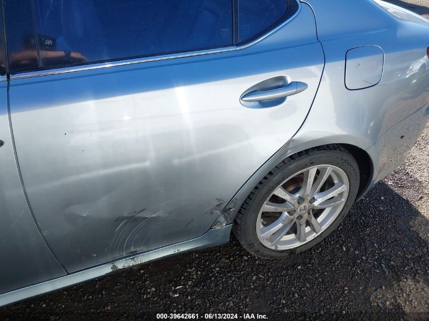 2007 Lexus Is 250 VIN: JTHBK262972046138 Lot: 39642661