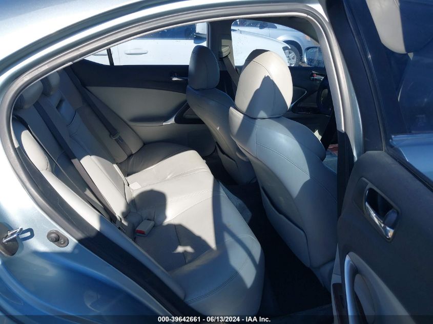 2007 Lexus Is 250 VIN: JTHBK262972046138 Lot: 39642661