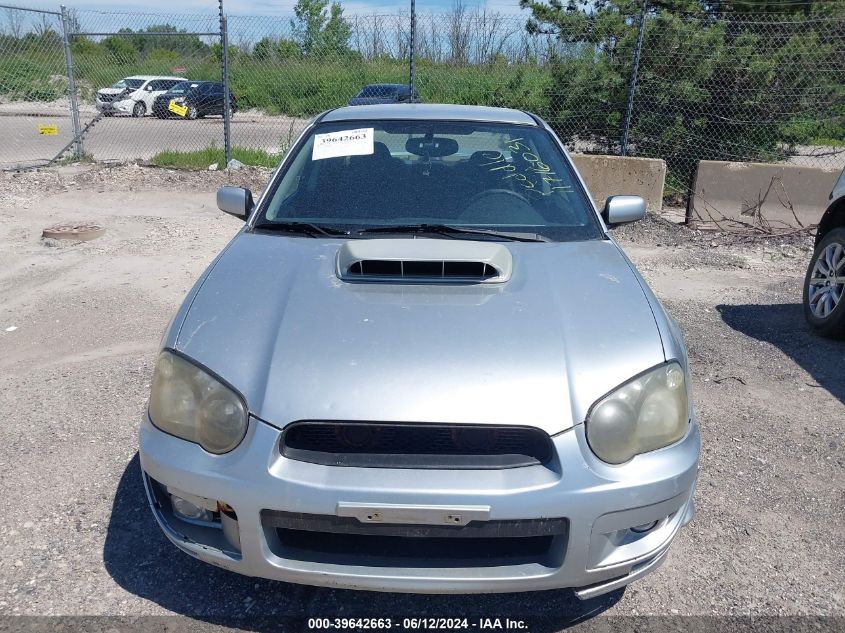 2004 Subaru Impreza Wrx VIN: JF1GD29614G508065 Lot: 39642663