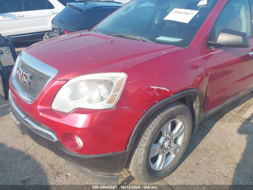 2012 GMC Acadia Sle VIN: 1GKKVPED0CJ213550 Lot: 39642667