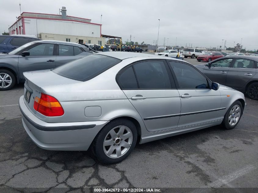 2003 BMW 325I VIN: WBAAZ33493PH33668 Lot: 39642672