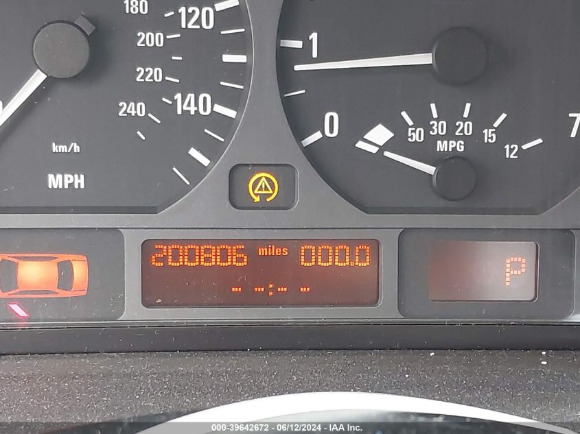 2003 BMW 325I VIN: WBAAZ33493PH33668 Lot: 39642672