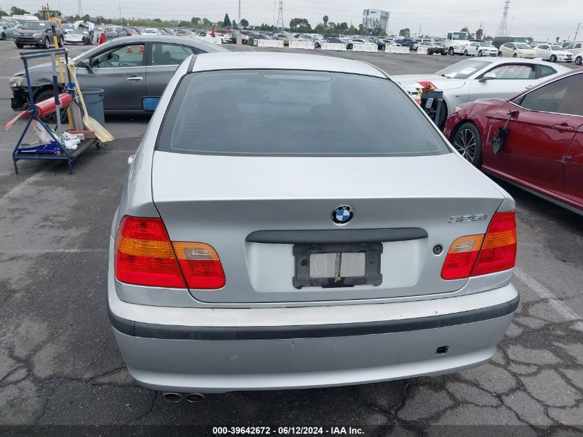 2003 BMW 325I VIN: WBAAZ33493PH33668 Lot: 39642672