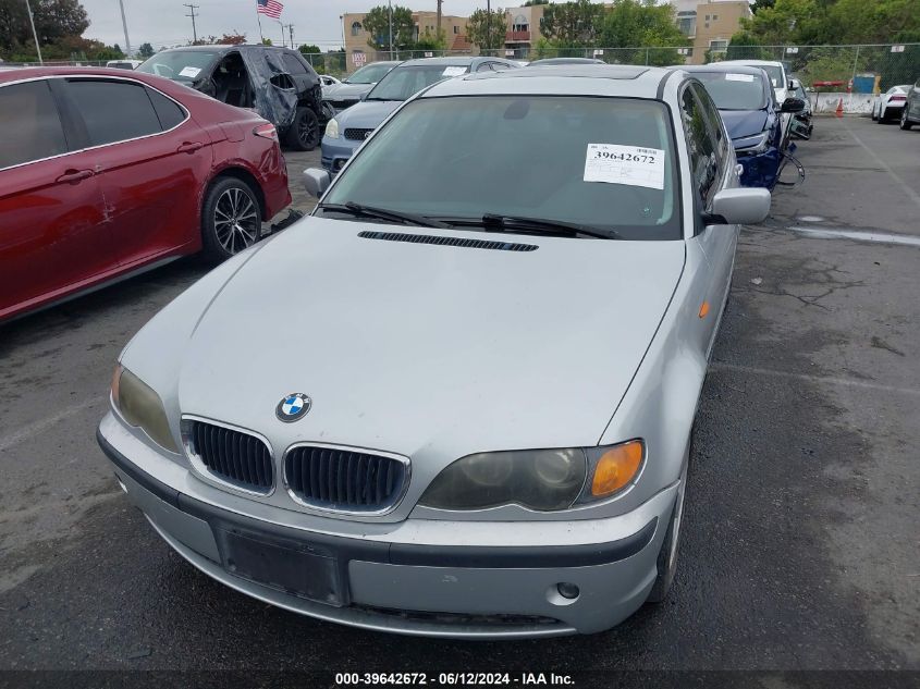 2003 BMW 325I VIN: WBAAZ33493PH33668 Lot: 39642672