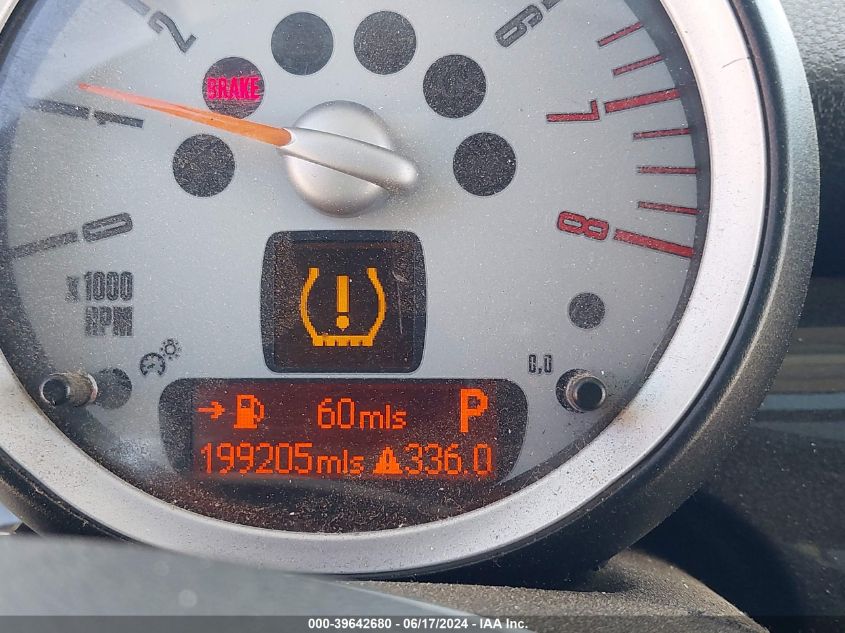 2009 Mini Cooper Clubman VIN: WMWML33589TX33181 Lot: 39642680