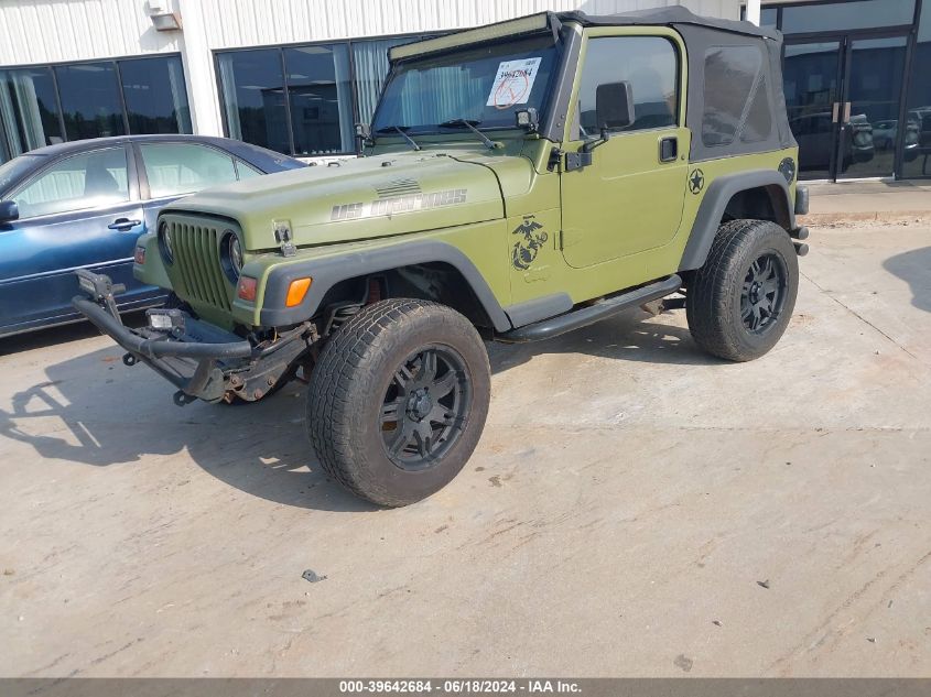 1999 Jeep Wrangler Sport VIN: 1J4FY19S7XP481776 Lot: 39642684