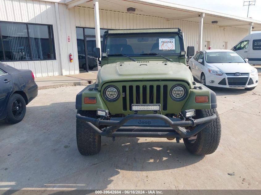 1999 Jeep Wrangler Sport VIN: 1J4FY19S7XP481776 Lot: 39642684