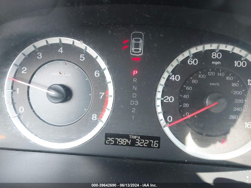 2009 Honda Accord 2.4 Lx VIN: 1HGCP26379A193049 Lot: 39642690