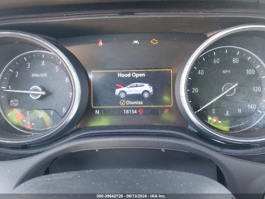 2022 Buick Encore Gx Fwd Essence VIN: KL4MMFSL0NB071009 Lot: 39642726