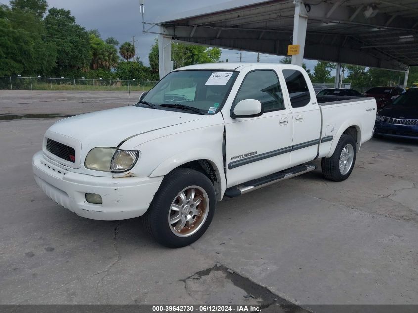 2002 Toyota Tundra Sr5 V8 VIN: 5TBRT34112S324456 Lot: 39642730