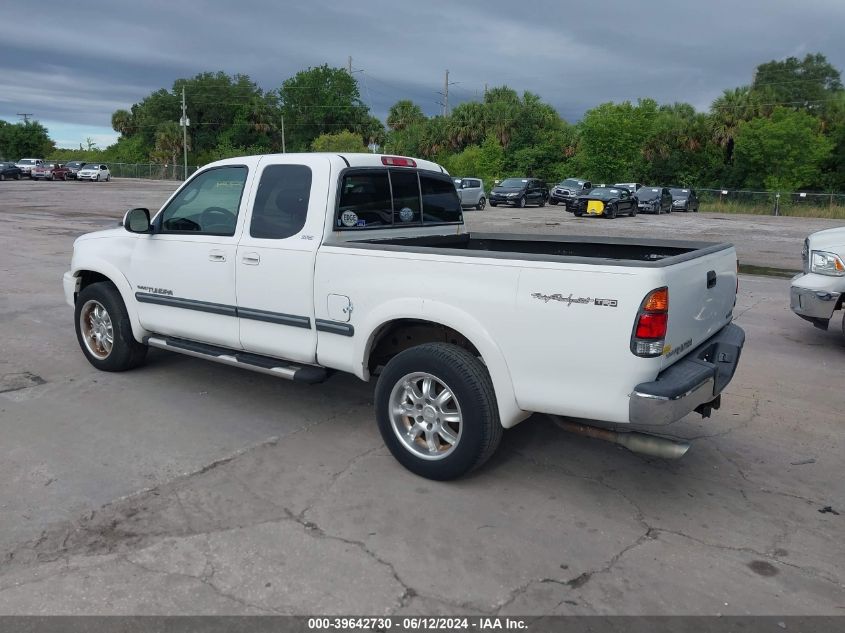 2002 Toyota Tundra Sr5 V8 VIN: 5TBRT34112S324456 Lot: 39642730