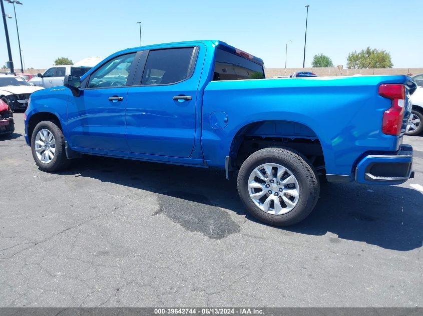 2022 Chevrolet Silverado 1500 2Wd Short Bed Custom VIN: 1GCPABEK4NZ637462 Lot: 39642744